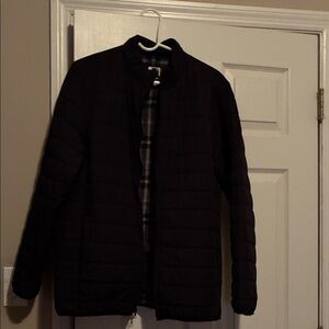 Men's Classic Black Puffer Jacket